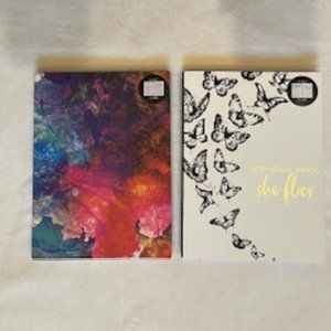 Journals (2) – Watercolor Floral and Butterflies